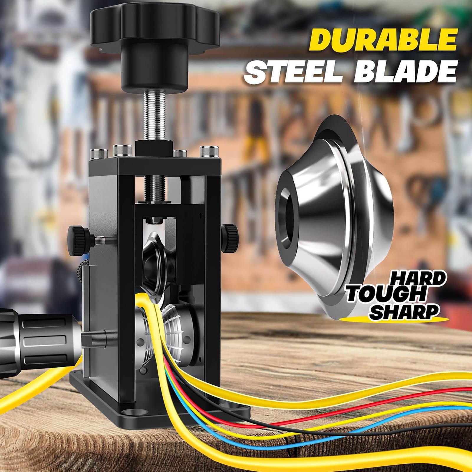 Amazon | FLEXMAN 手動ワイヤーストリッパーマシン、六角レンチ付き